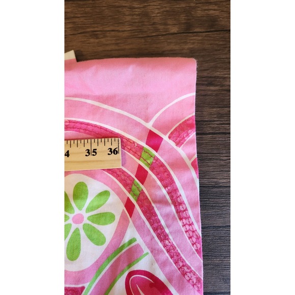 Lilly Pulitzer Jubilee Pink Floral Shift Dress Size 14 50th Anniversary - Picture 9 of 10